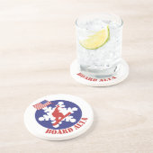 Snowboard Alta Getränkeuntersetzer (Seite)