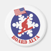 Snowboard Alta Magnet (Vorne)