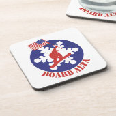 Snowboard Alta Untersetzer (Linke Seite)