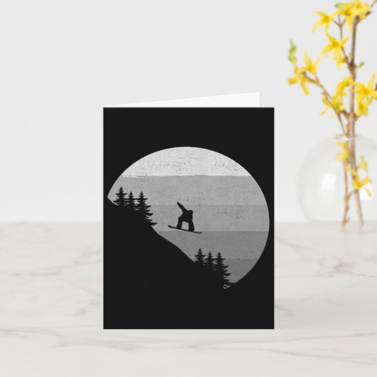 Snowboard Apparel - Snowboarden Snowboarder Snowb Karte (Gelbe Blume)