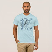 Snowboard-Arten T-Shirt (Vorne ganz)