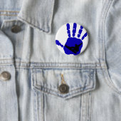 Snowboard-Aufstand-Blues Button (Beispiel)