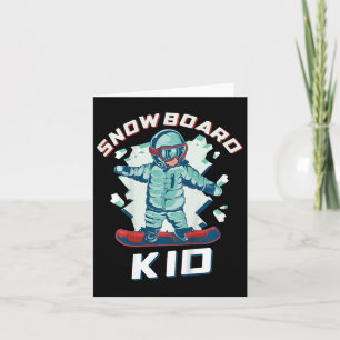 Snowboard Bekleidung Kinder Uni 2t Schwarzer Carto Karte