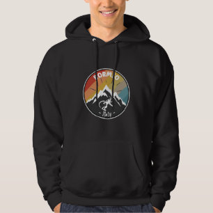 Snowboard Bormio Italien Hoodie