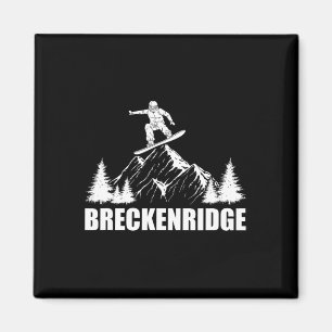 Snowboard Breckenridge Colorado Snowboarden Magnet