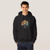 Snowboard Chamrousse Frankreich Hoodie (Vorne ganz)