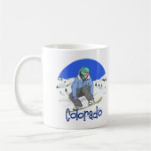 Snowboard Colorado Kaffeetasse (Links)