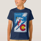 Snowboard Colorado T-Shirt (Vorderseite)