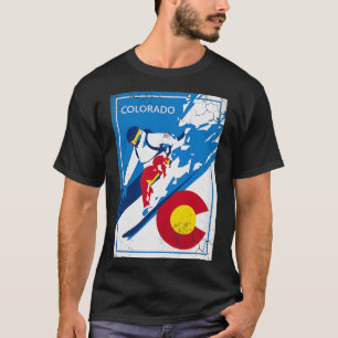 Snowboard Colorado Wintersport T-Shirt