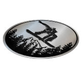 Snowboard Cutting Board Schneidebrett (Ecke)