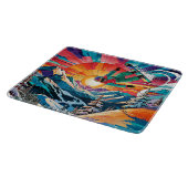 Snowboard Cutting Board Schneidebrett (Ecke)