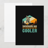 snowboard_dad_like_a_normal_dad_only_way_cooler save the date (Vorne/Hinten)