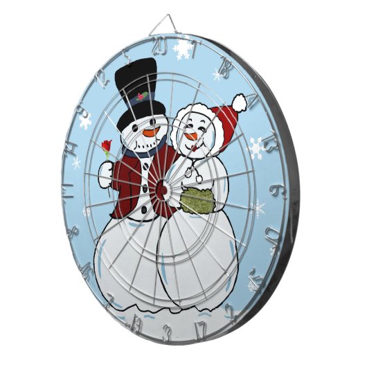 Snowboard Dartscheibe (Vorderseite rechts)