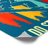 Snowboard Don't Follow Me I Do Stud Things Winter  Poster (Ecke)