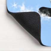 Snowboard. einfach. mousepad (Ecke)