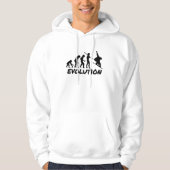 Snowboard-Evolution Hoodie (Vorderseite)