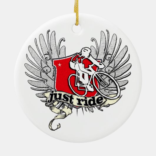 Snowboard-Evolution Keramikornament (Hinten)