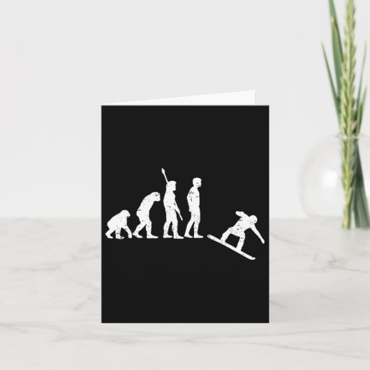 Snowboard-Evolution - Snowboard Karte (Vorderseite)