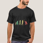 Snowboard Evolution Snowboarder Winter Snowboardin T-Shirt (Vorderseite)