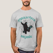 Snowboard Extreme Sport Freestyle Ski T-Shirt (Vorderseite)