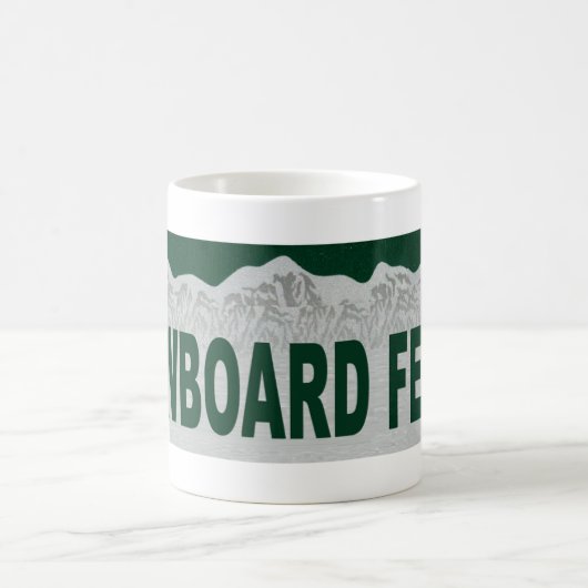 Snowboard Fernie Kaffeetasse (Mittel)
