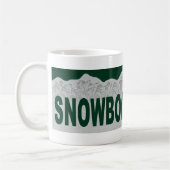 Snowboard Fernie Kaffeetasse (Links)