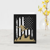 Snowboard Flag Winter Snowboarden Sport Ski Gesche Karte (Gelbe Blume)