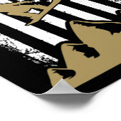 Snowboard Flag Winter Snowboarden Sport Ski Gesche Poster (Ecke)