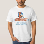 Snowboard Funny Snowboarder T-Shirt (Vorderseite)