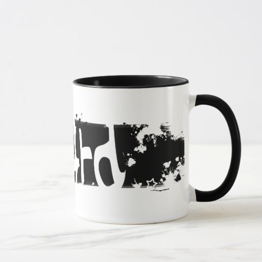 Snowboard. gekratzt. tasse (Rechts)