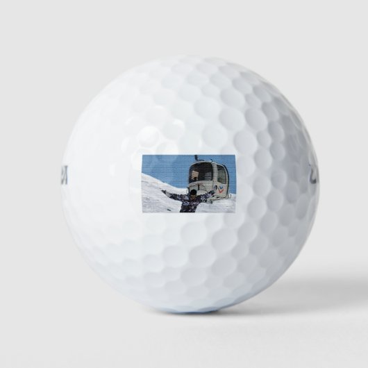 Snowboard Golfball (Vorderseite)