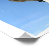 Snowboard Grab Poster Print (Ecke)