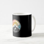 Snowboard Grindelwald Schweiz Kaffeetasse (VorderseiteRechts)