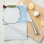 Snowboard Handtuch (Viertel Falte)