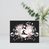 Snowboard : Hi-Fi : Postkarte (Stehend Vorderseite)