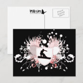 Snowboard : Hi-Fi : Postkarte (Vorne/Hinten)