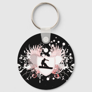 Snowboard. Hi-Fi. V.3 Schlüsselanhänger