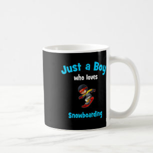 Snowboard Jersey für Boys Children's Snowboarding Kaffeetasse