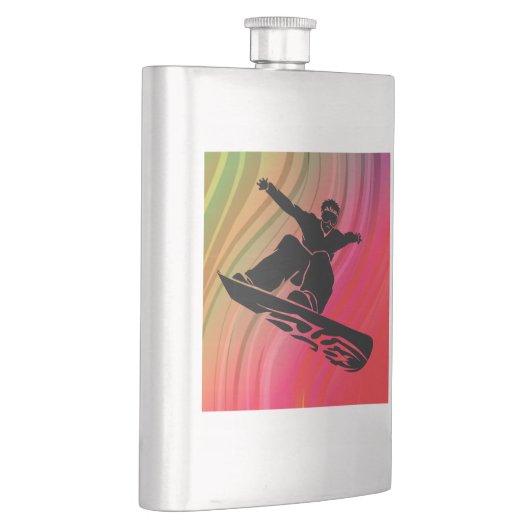 Snowboard Jump Flachmann (Rechts)