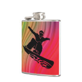 Snowboard Jump Flachmann (Links)