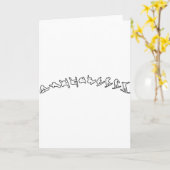 Snowboard Jump Karte (Gelbe Blume)