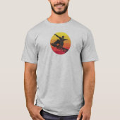 Snowboard Jump Retro T-Shirt (Vorderseite)