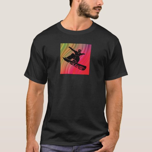Snowboard Jump T-Shirt (Vorderseite)