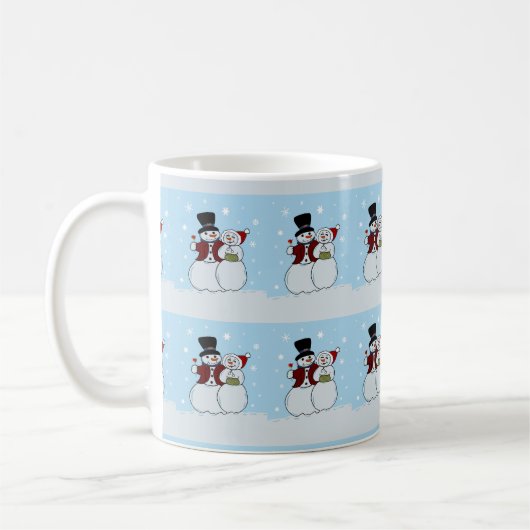 Snowboard Kaffeetasse (Links)