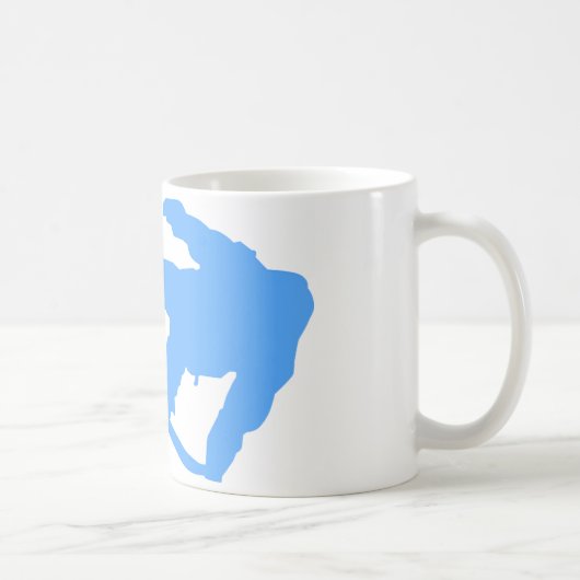 Snowboard Kaffeetasse (Rechts)