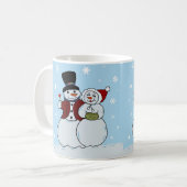 Snowboard Kaffeetasse (Vorderseite Links)