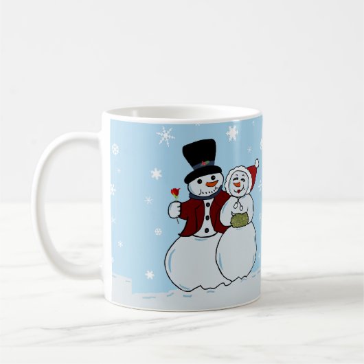 Snowboard Kaffeetasse (Links)