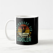 Snowboard Kid Funny Snow Snowboarder und S Kaffeetasse (Links)