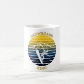 Snowboard King Kaffeetasse (Mittel)