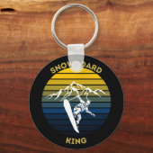 Snowboard King Schlüsselanhänger (Vorderseite)